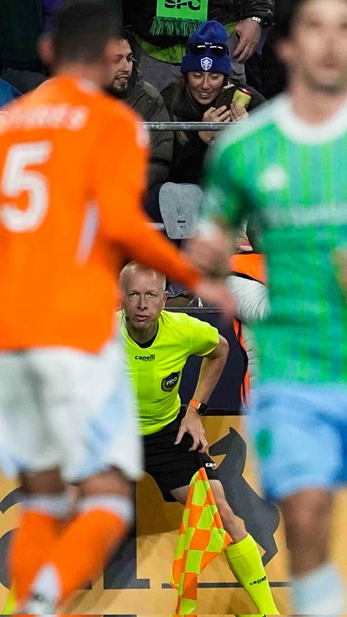 Corey Rockwell eyes the action