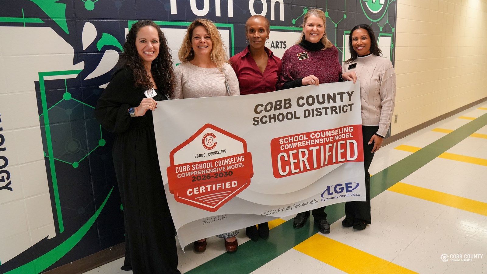 Cobb School Counselors Receive Comprehensive Model Certifications!