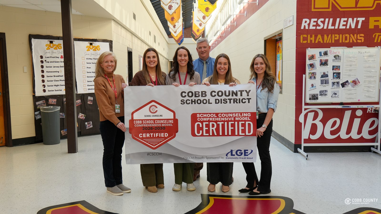 Cobb School Counselors Receive Comprehensive Model Certifications!
