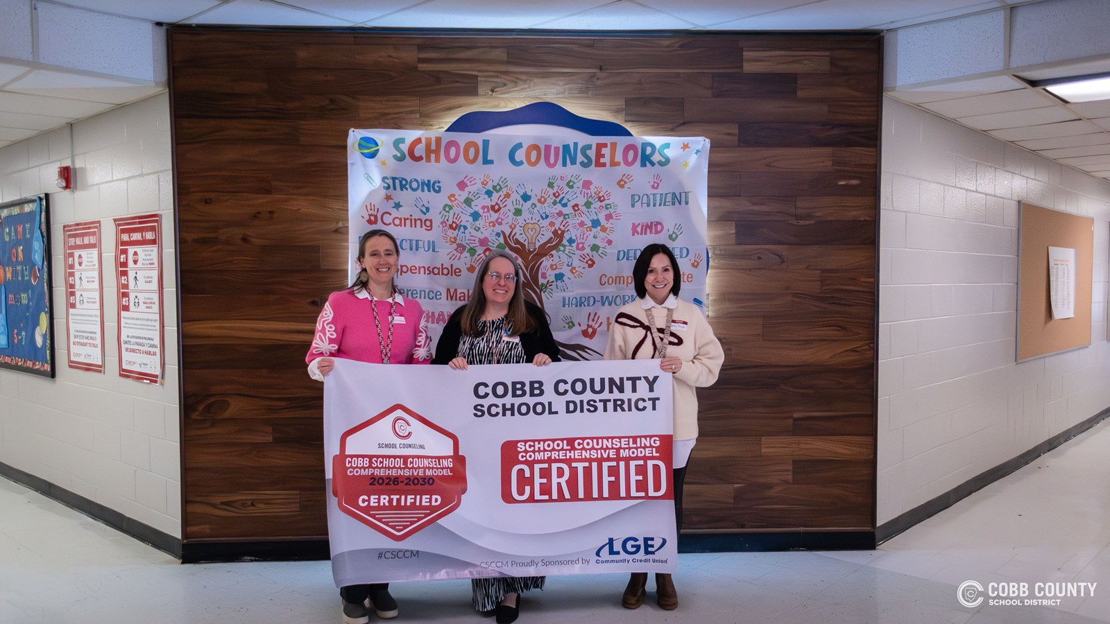 Cobb School Counselors Receive Comprehensive Model Certifications!