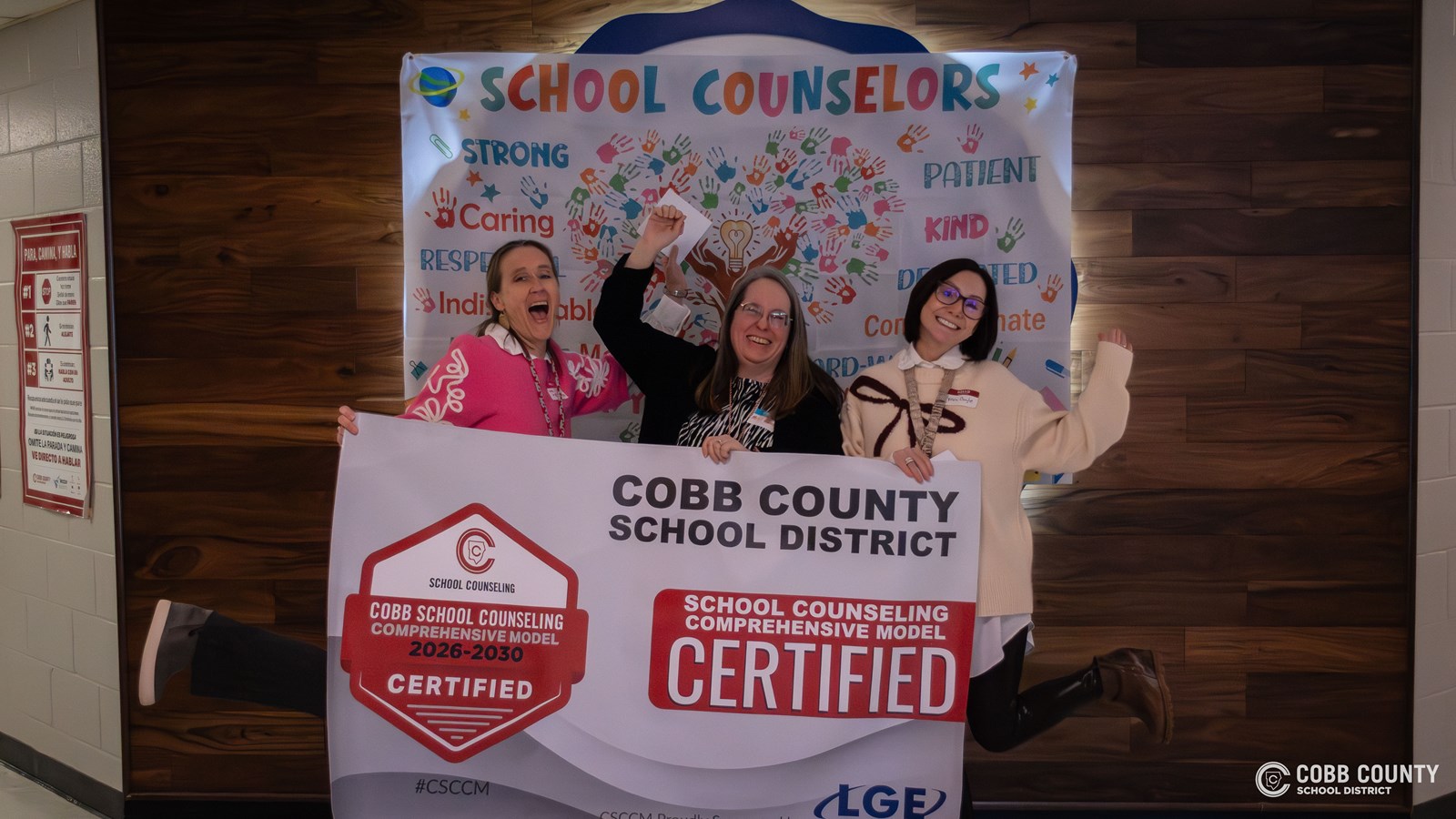 Cobb School Counselors Receive Comprehensive Model Certifications!