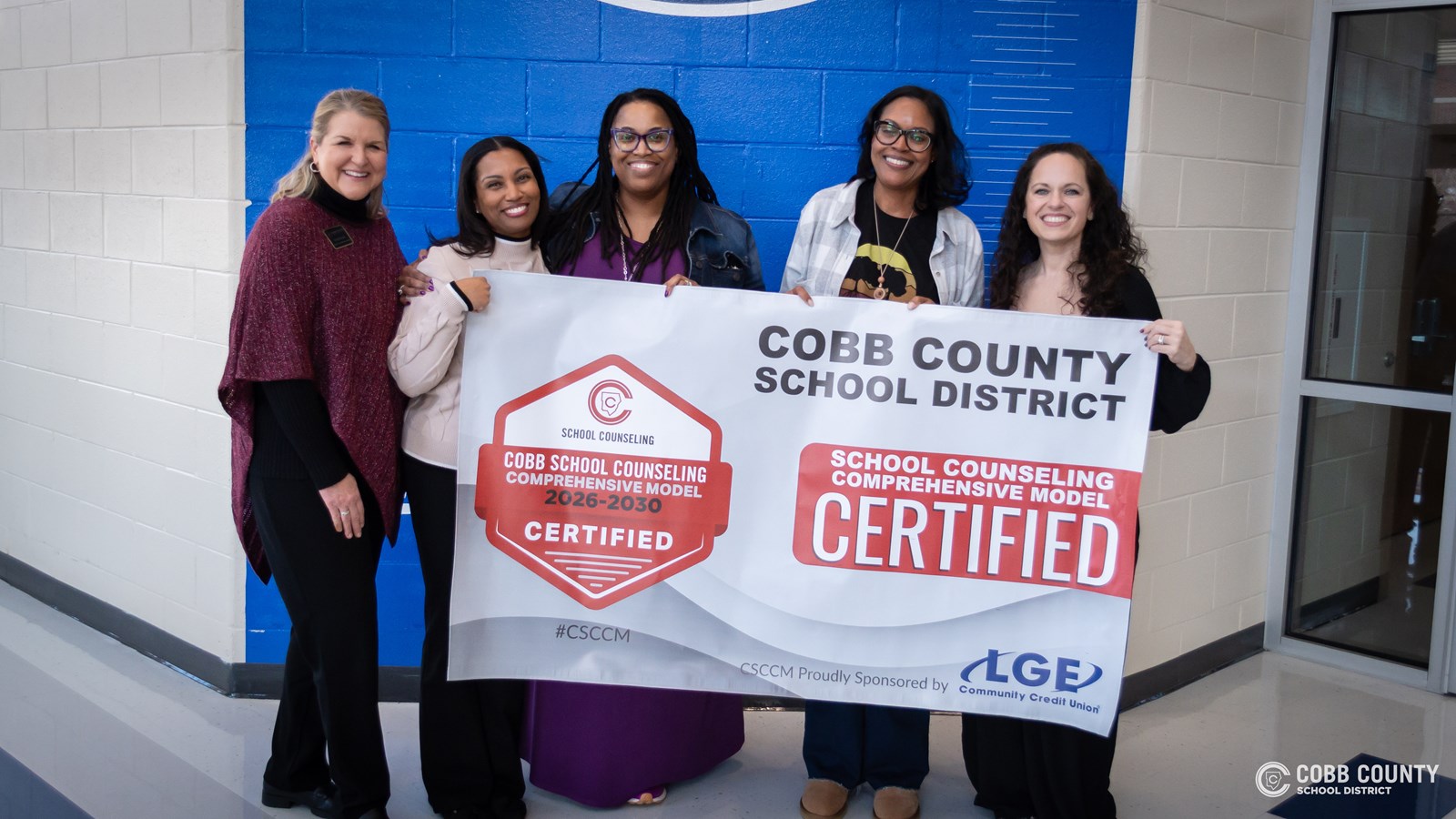 Cobb School Counselors Receive Comprehensive Model Certifications!