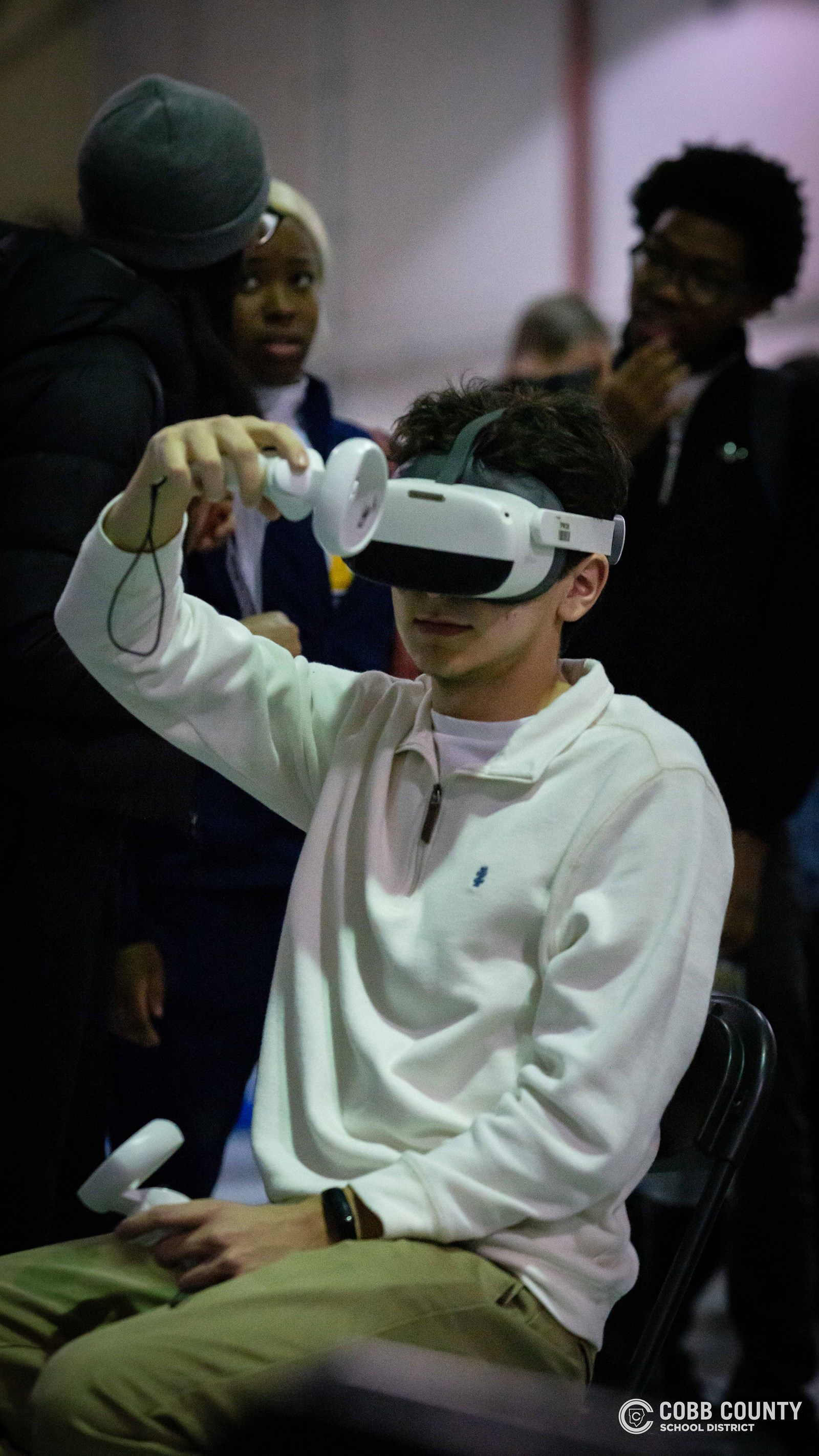 Cobb students explore robotics and military helicopters at Future Fest 2026.