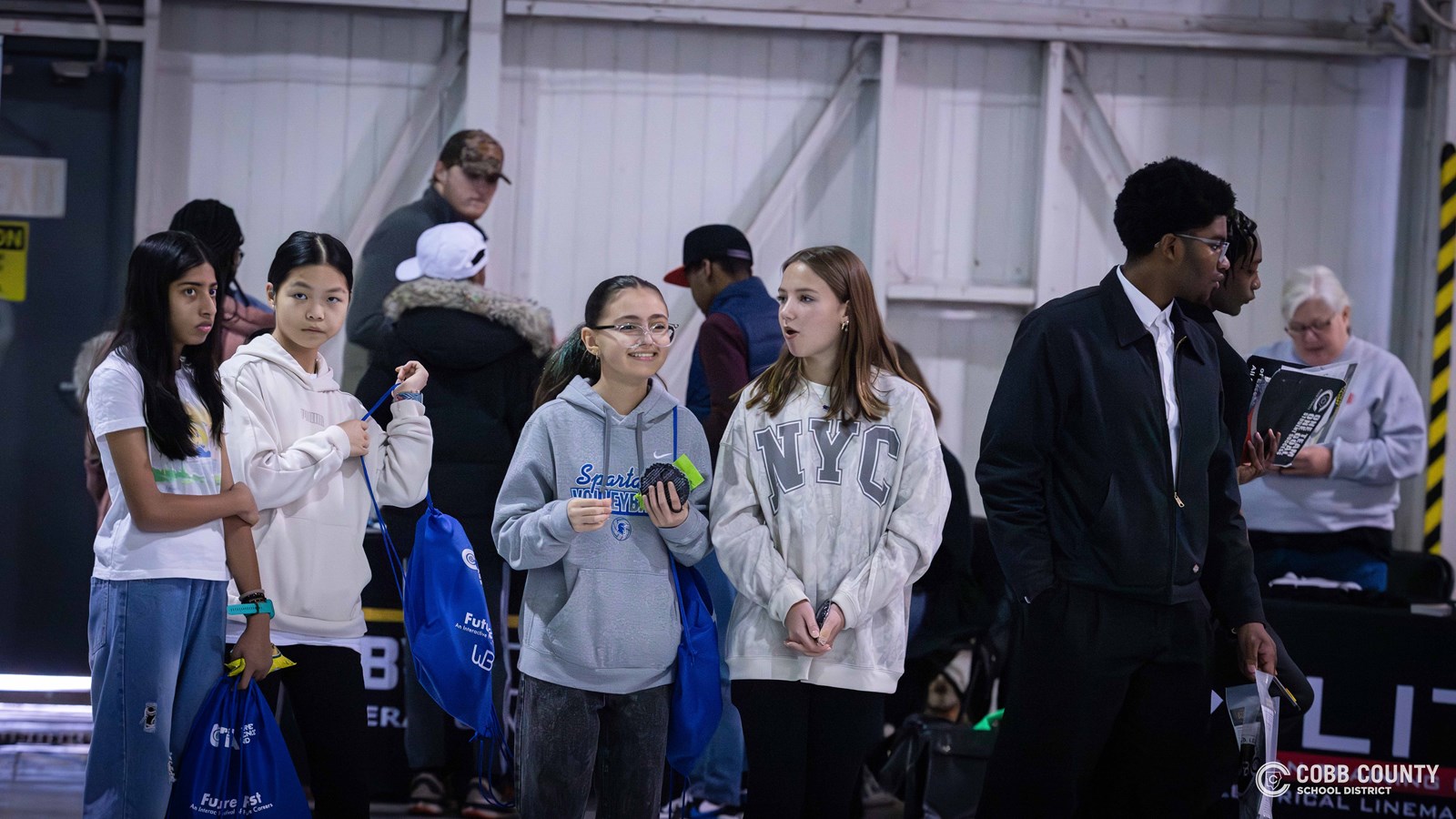 Cobb students explore robotics and military helicopters at Future Fest 2026.