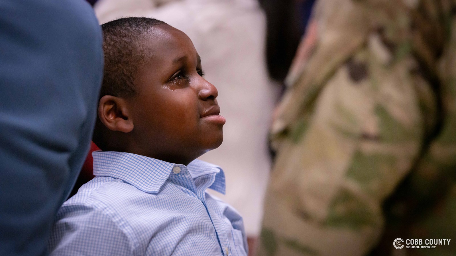 Amare crying when seeing dad