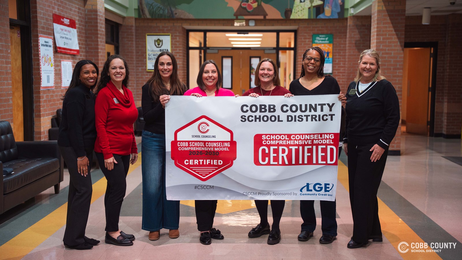 Cobb School Counselors Receive Comprehensive Model Certifications!