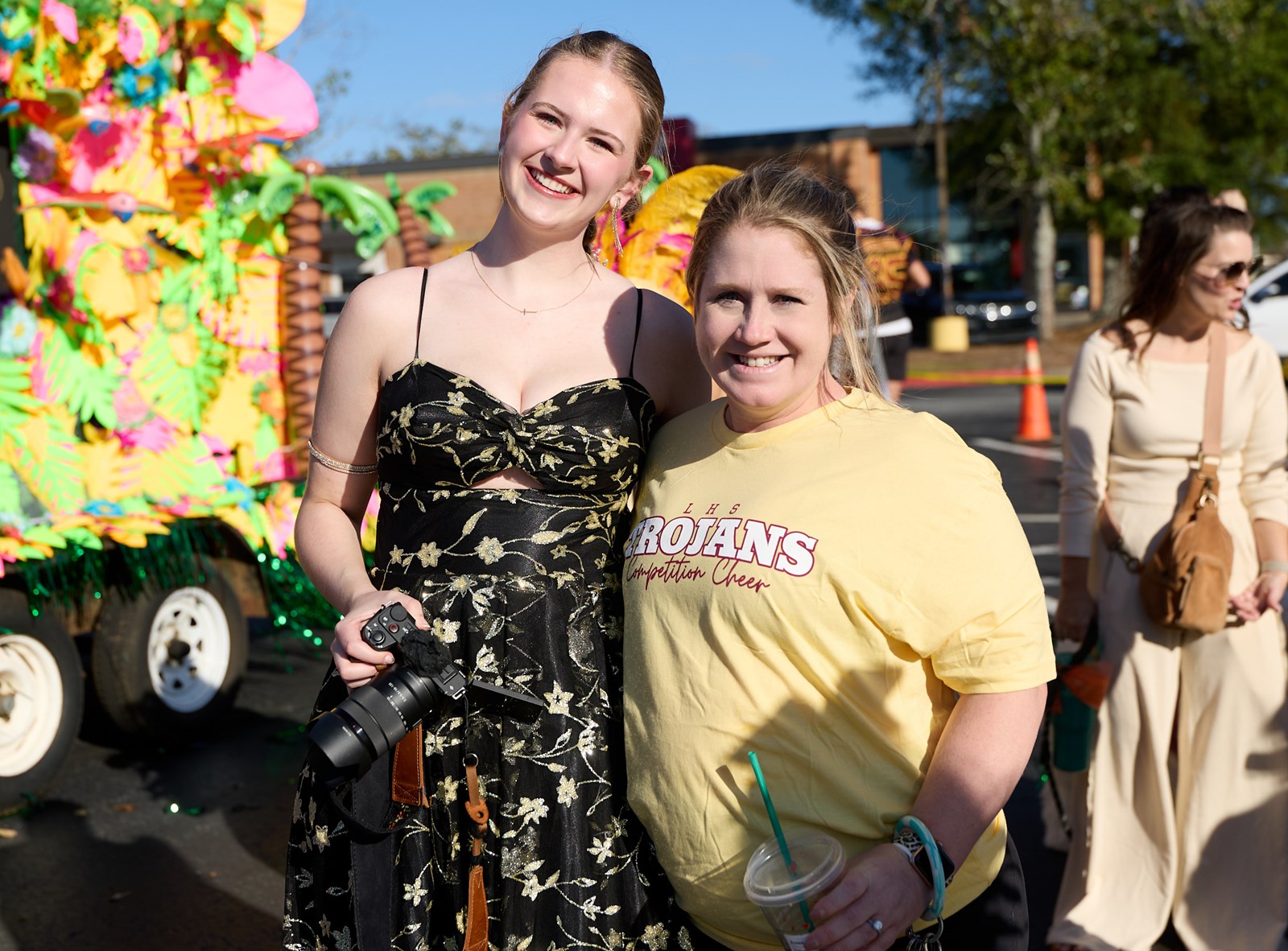 Audrey Moss with Coach Jenna Fischer