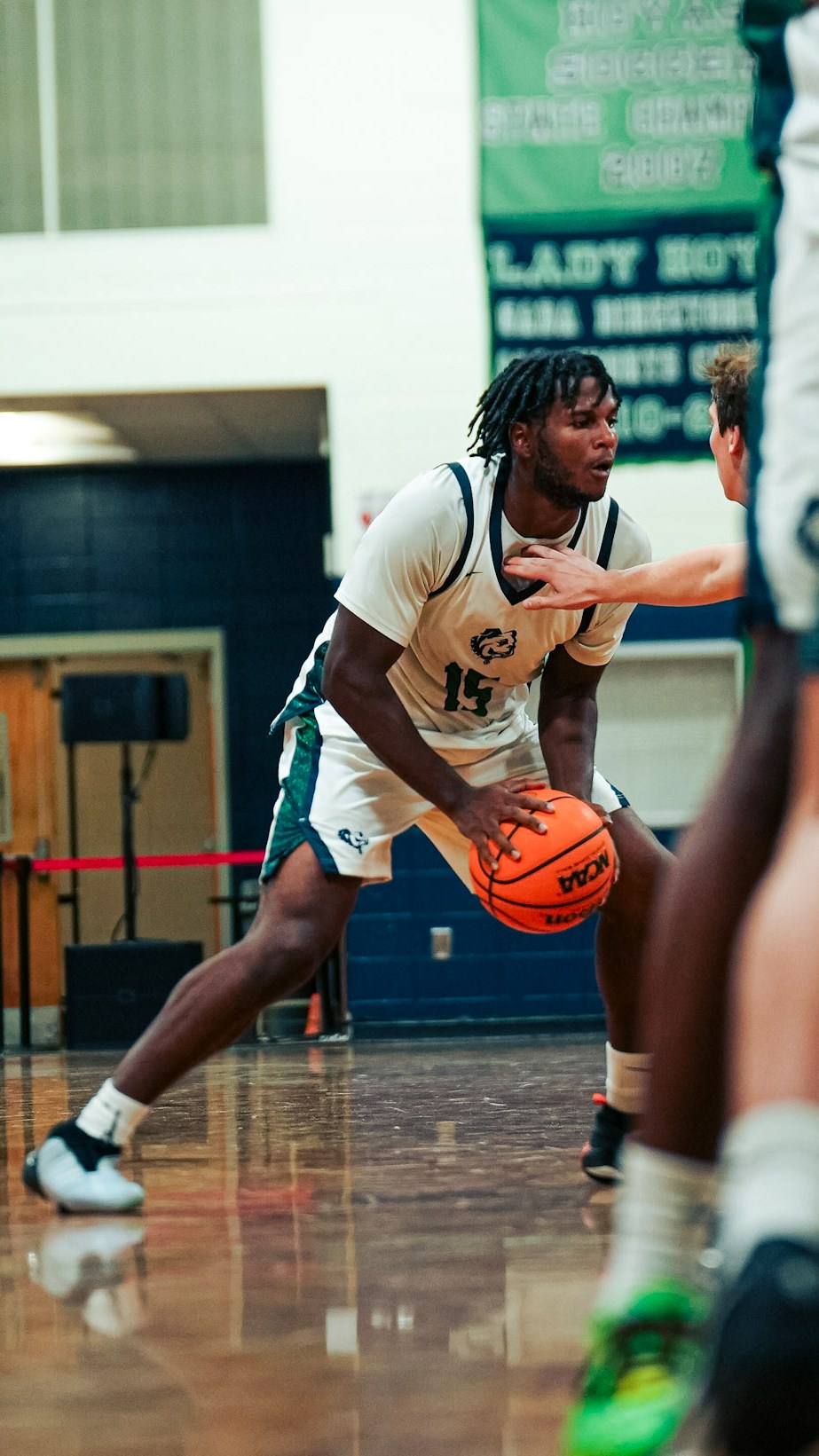 Harrison senior Josh Jacobs makes his move