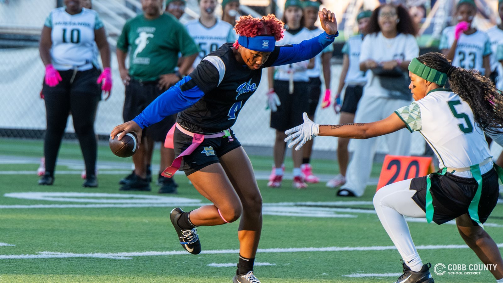 McEachern's Ava Couzens makes her move