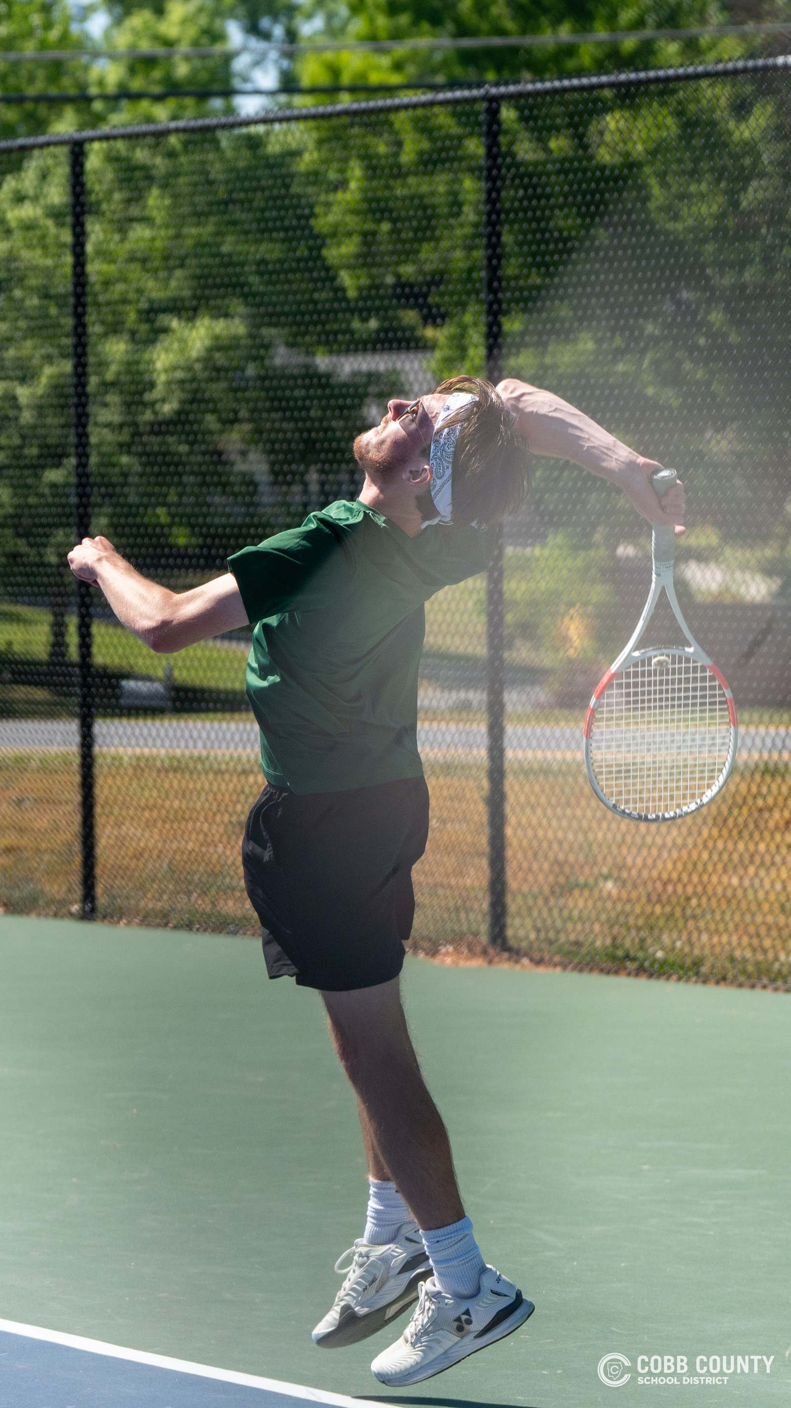 Nolen Jarl begins his leap