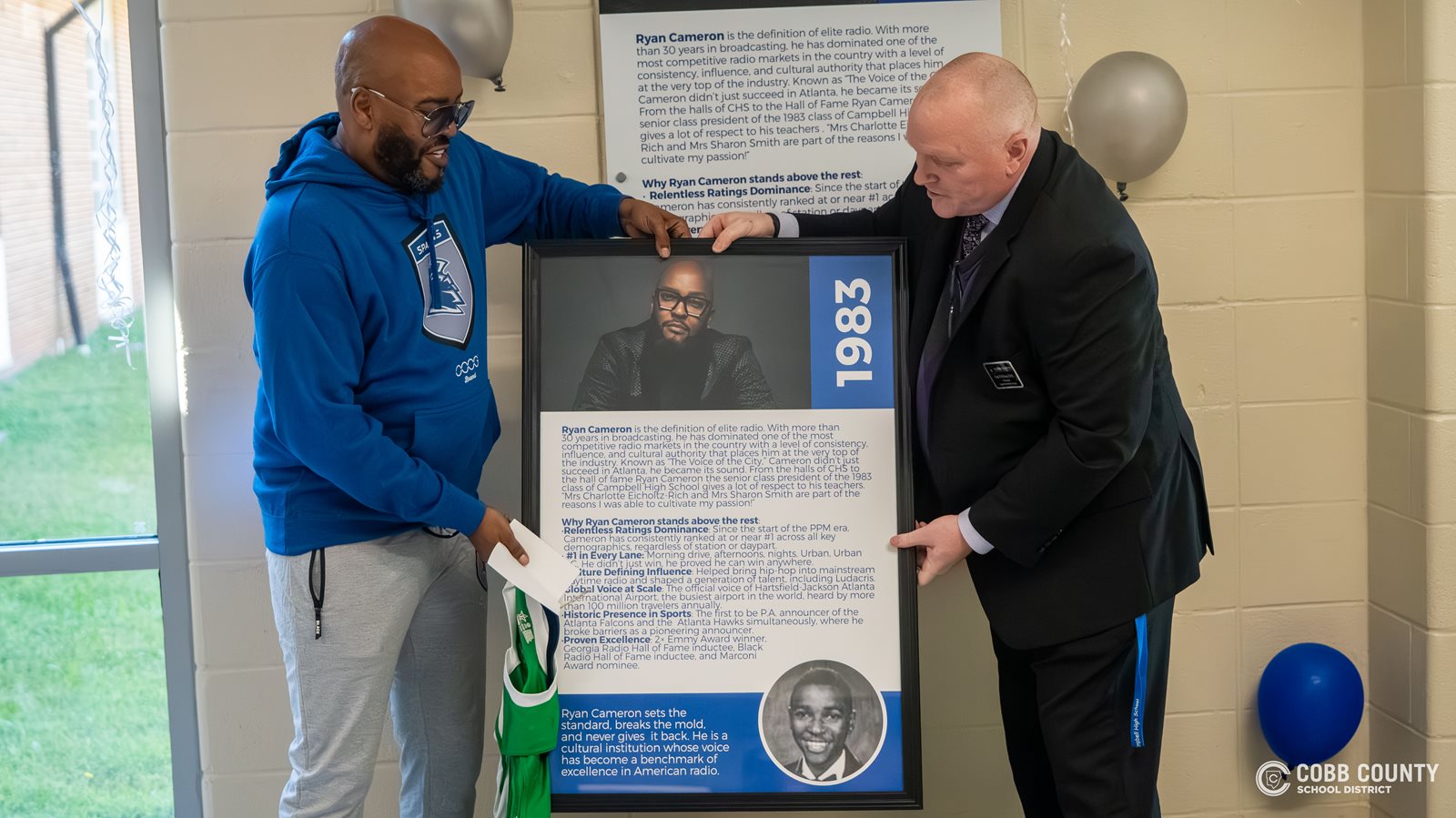 A Legacy Amplified: Campbell High School Honors Atlanta Media Icon Ryan Cameron with Permanent Artwork Tribute