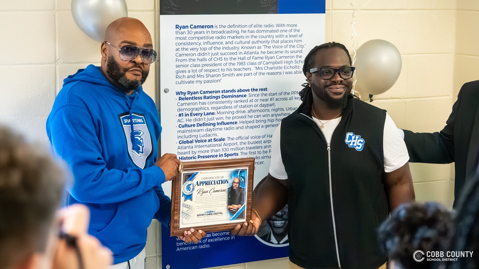 A Legacy Amplified: Campbell High School Honors Atlanta Media Icon Ryan Cameron with Permanent Artwork Tribute