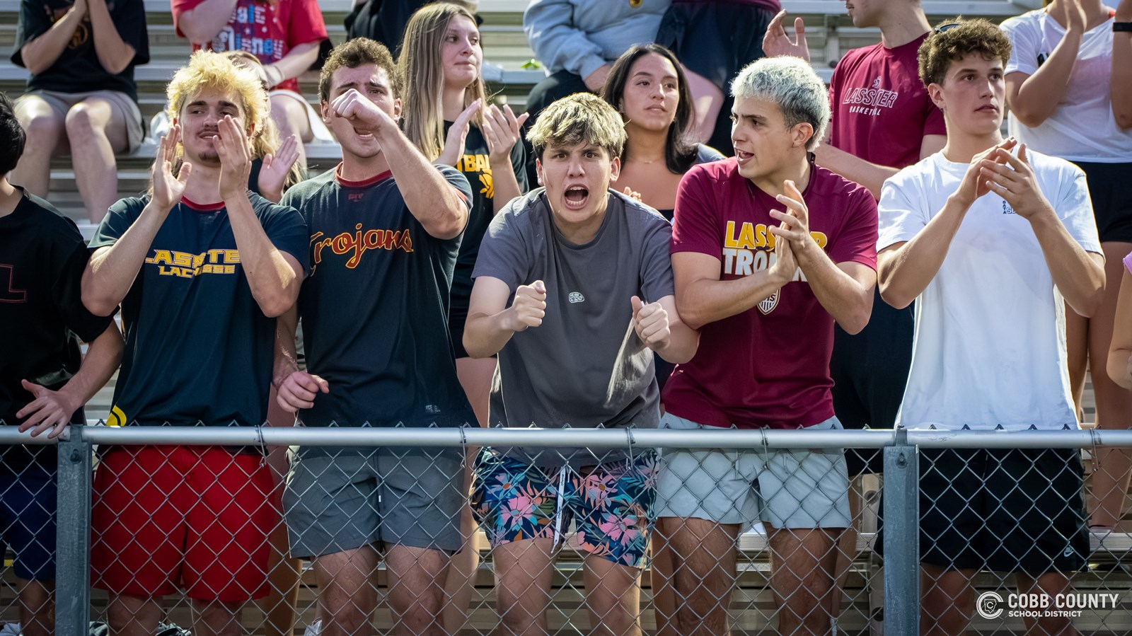Lassiter's student section appreciates the effort