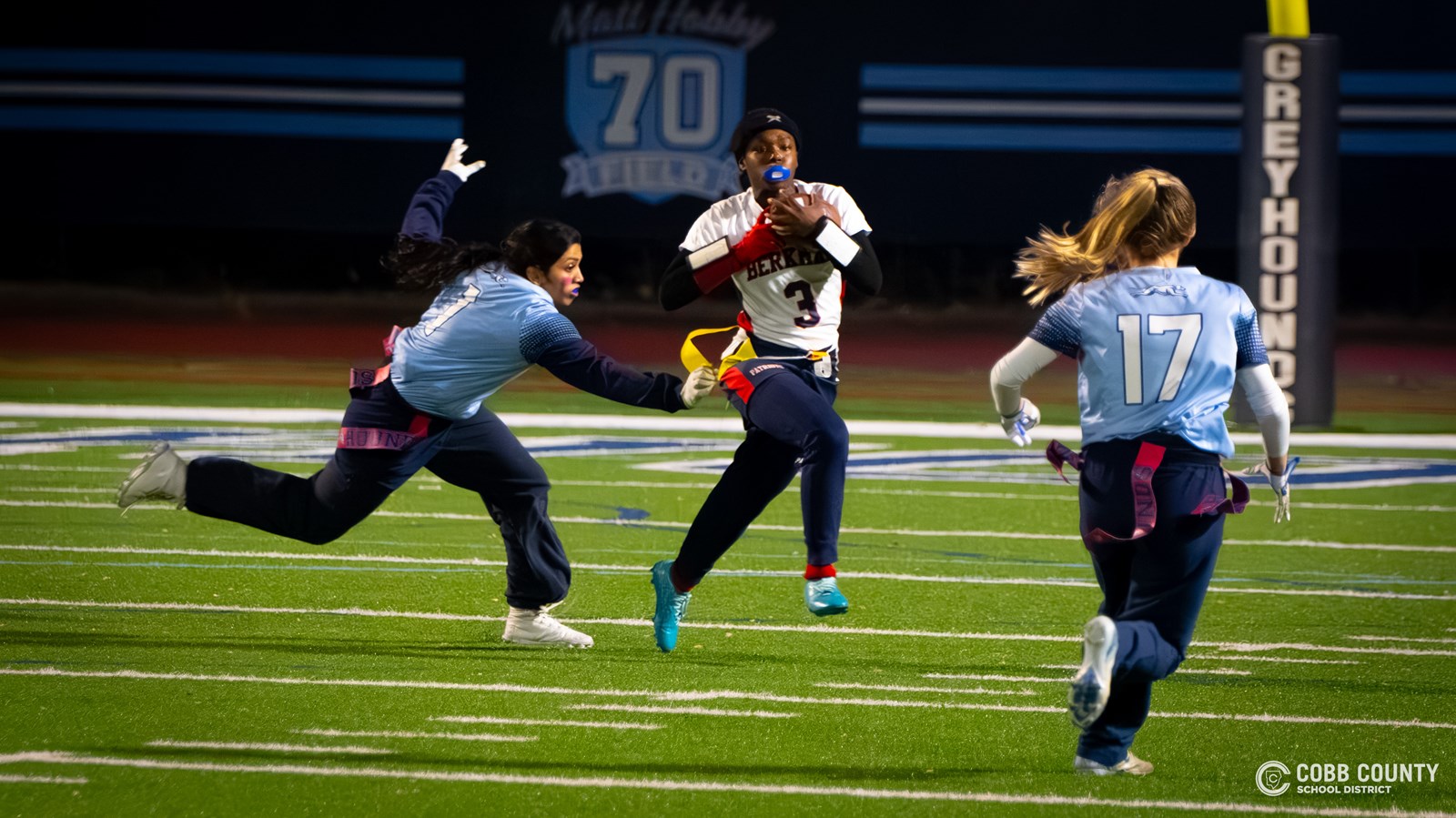 Pope's Syra Patel makes the pull