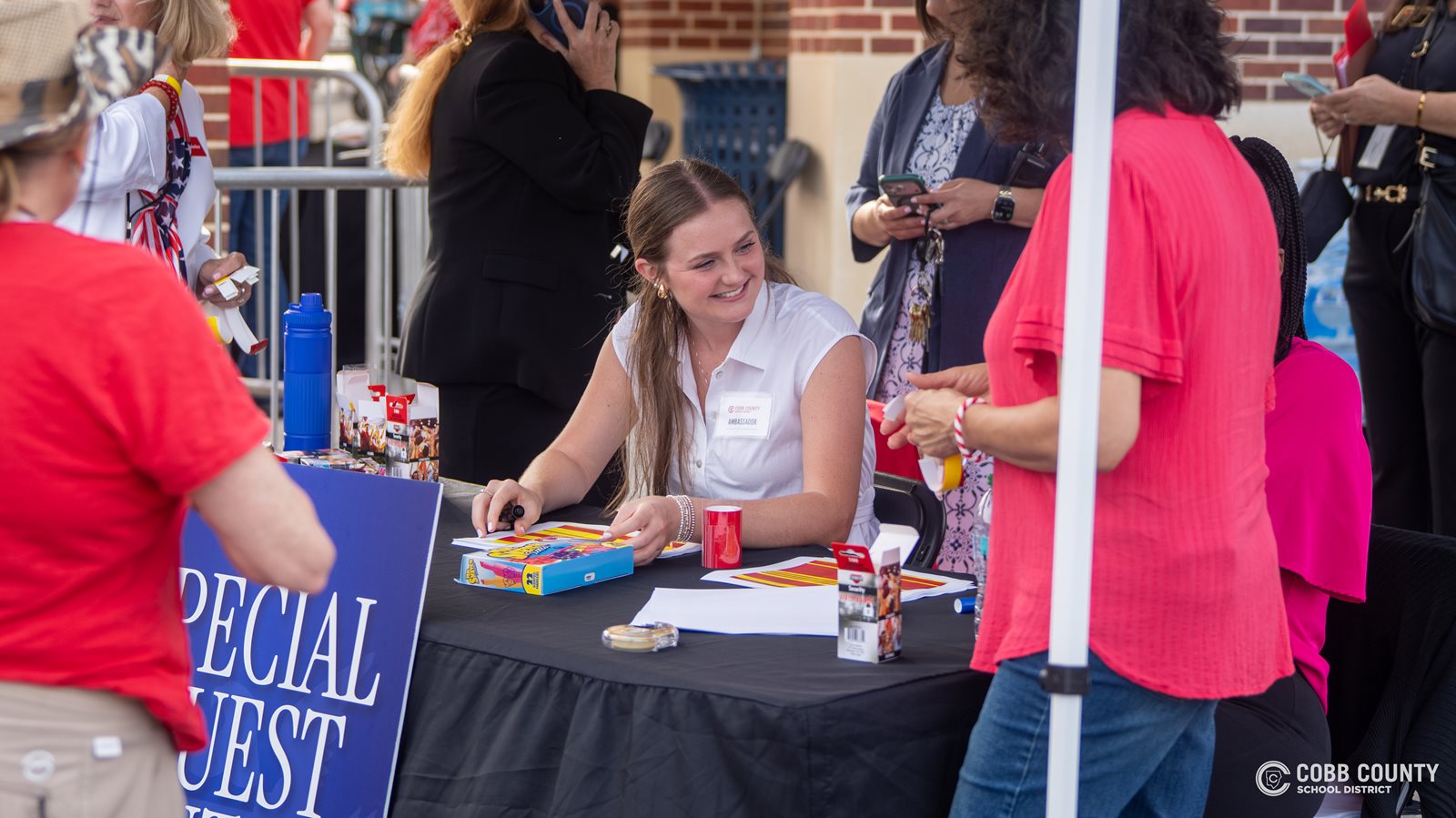 President of the United States Visits Cobb Schools, Highlighting District Excellence