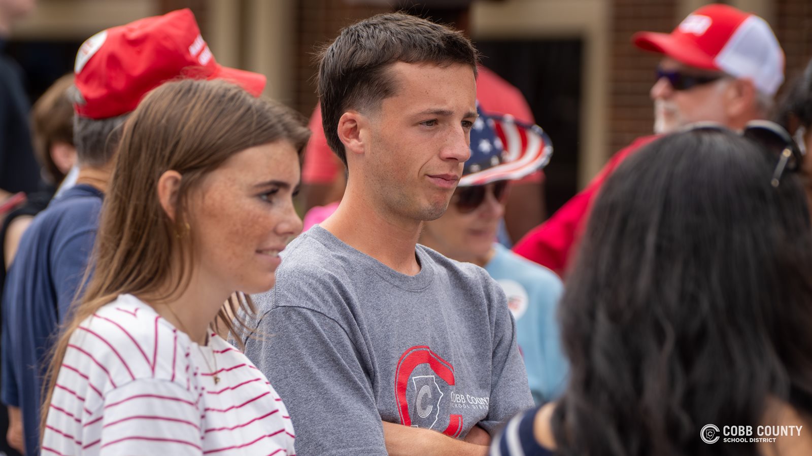 President of the United States Visits Cobb Schools, Highlighting District Excellence