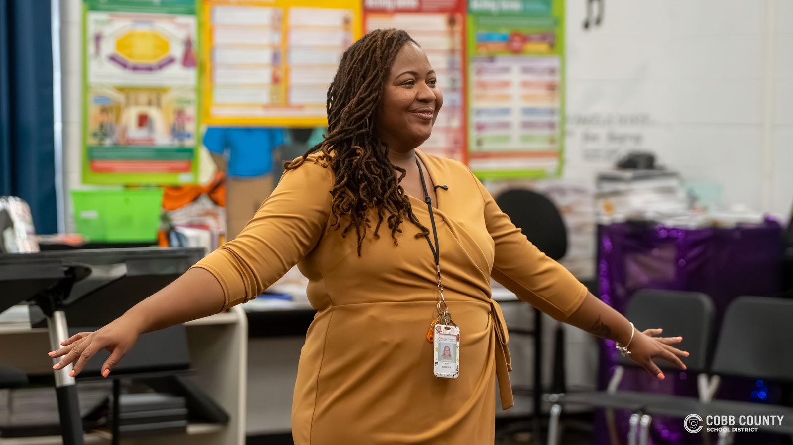 Ebony Collier, Cobb 2026 Middle School Teacher of the Year