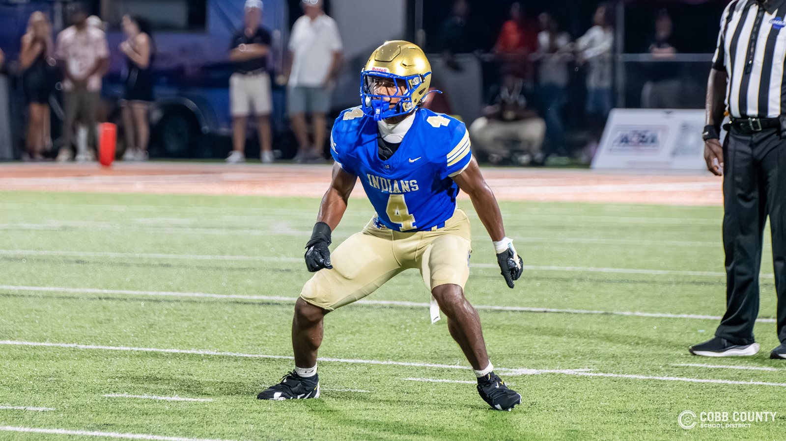 McEachern's Cole Pollock sets his sights on the ballcarrier
