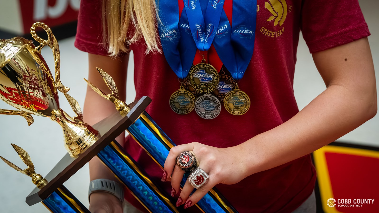 Lassiter senior Ashlyn Loftin has earned several team and individual awards