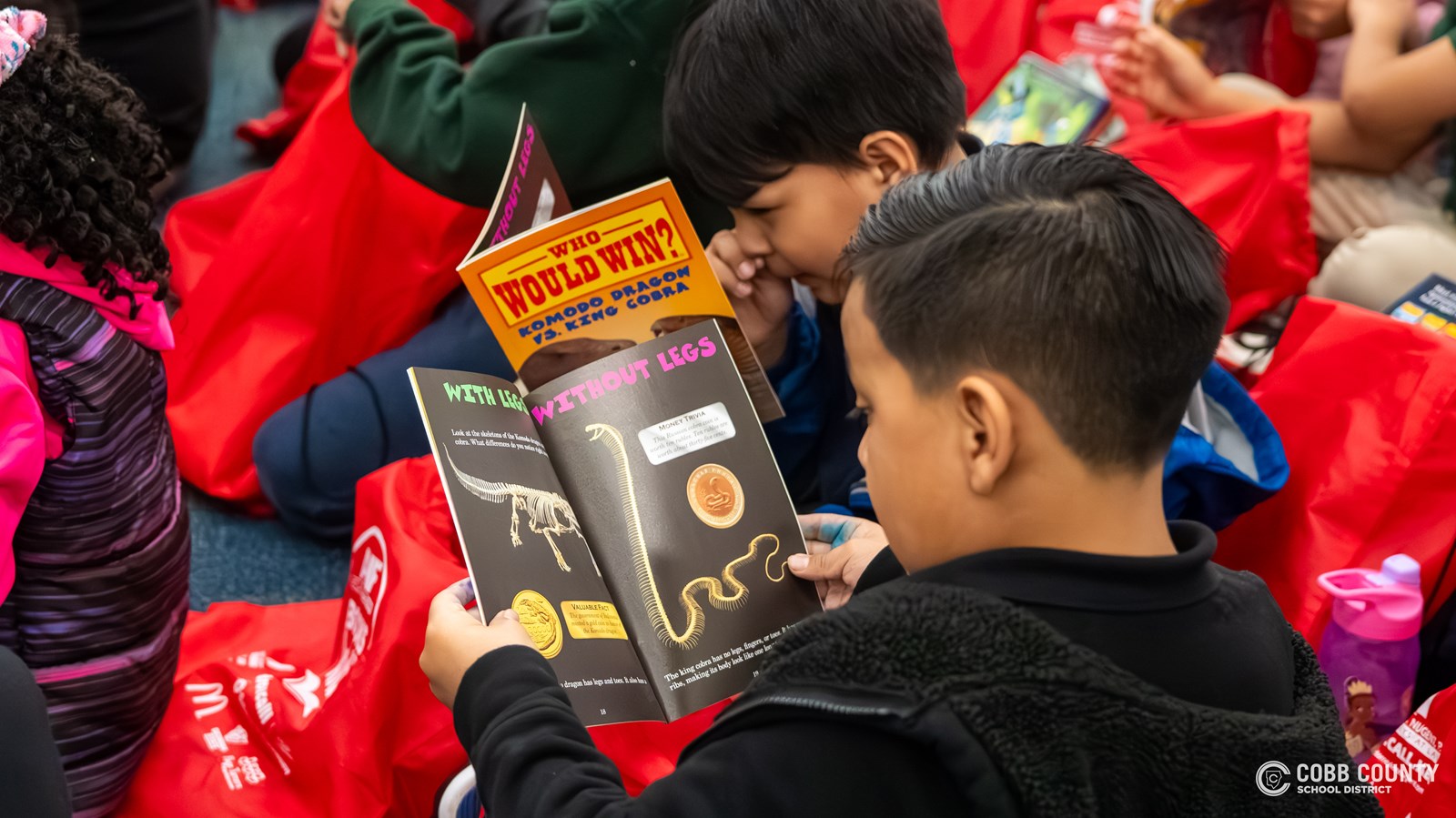 Books to Kids at Green Acres Elementary 