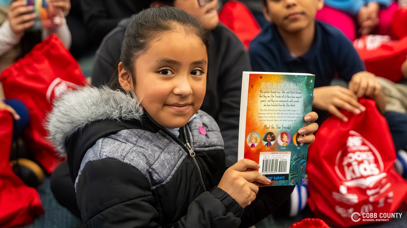 Books to Kids at Green Acres Elementary 