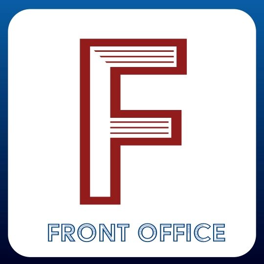 Square with the text F and Front Office