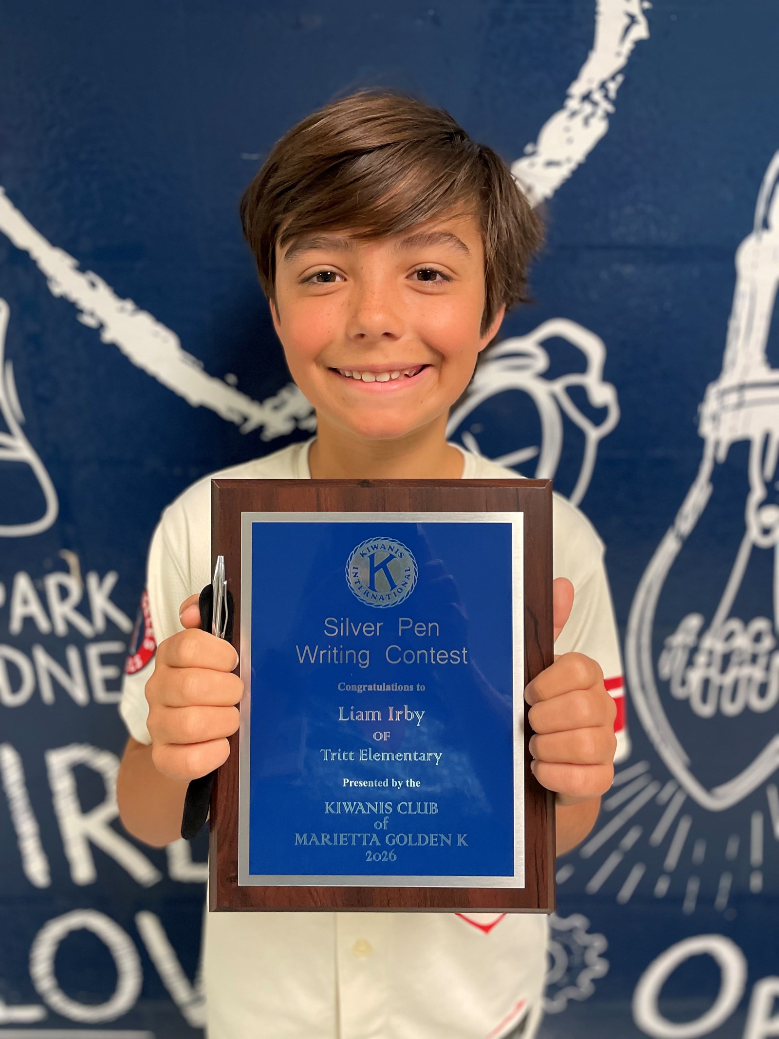 Silver Pen Writing Awards Given to Cobb 4th Graders