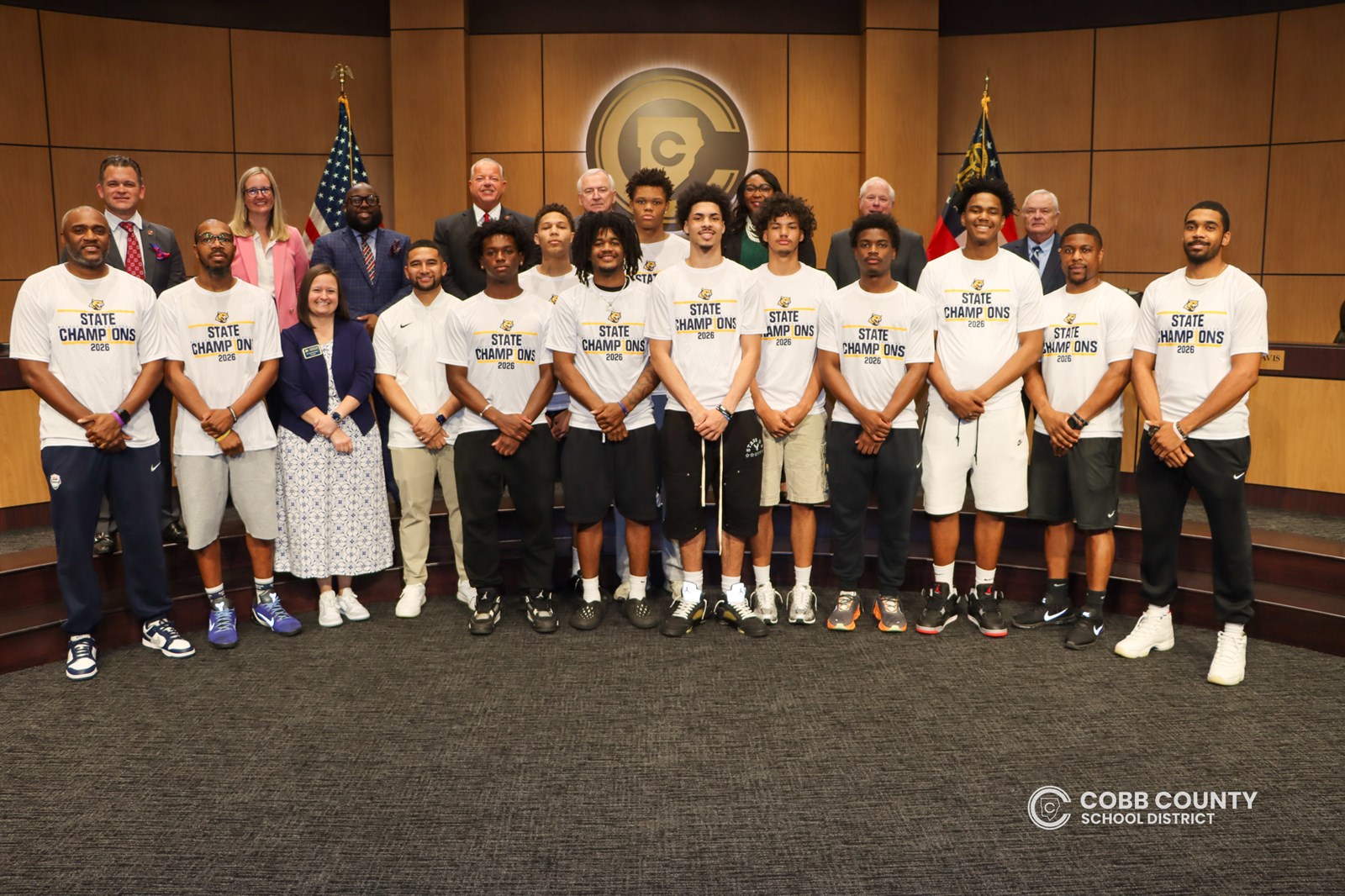 2026 GHSA Boys Class 6A State Basketball Champions – Wheeler High School