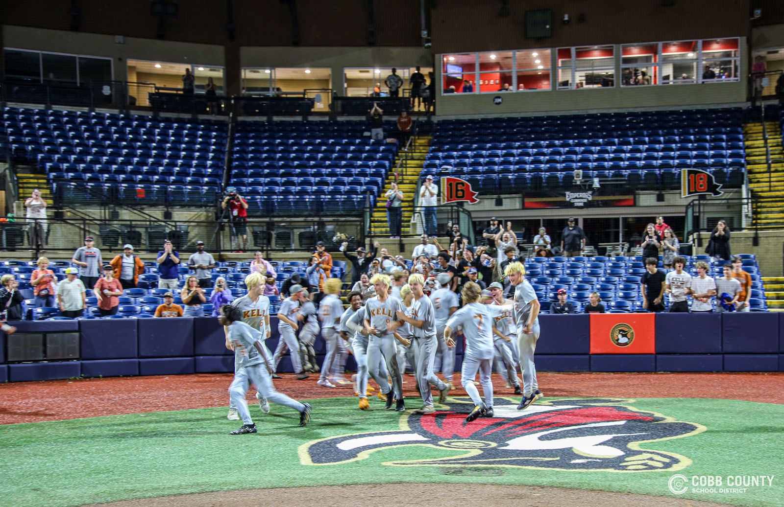Kell Longhorn Baseball 4A State Champs
