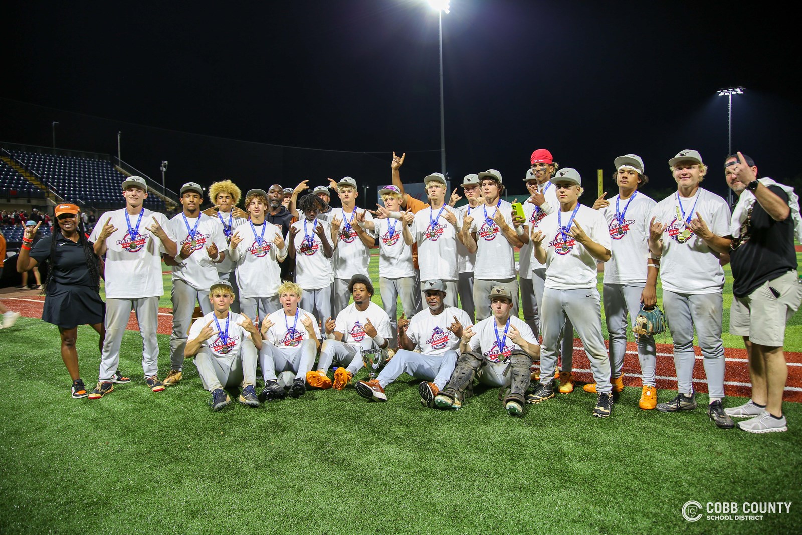 Kell Longhorn Baseball 4A State Champs