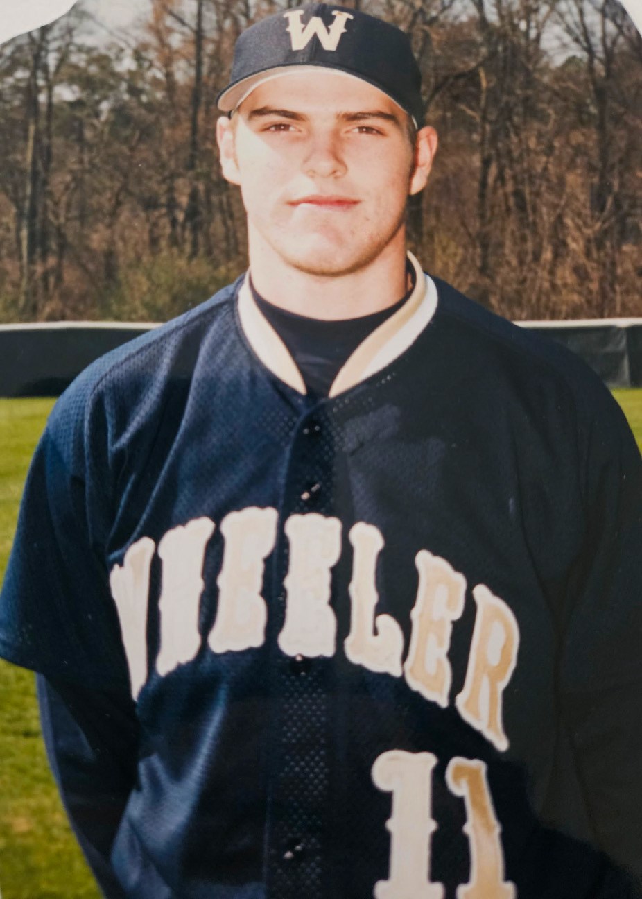 Joey Monahan as a Wheeler Wildcat in the late '90s