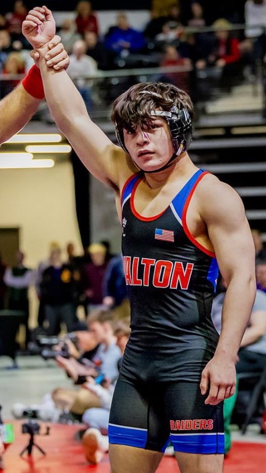 Walton's Nathaniel Park is declared the winner