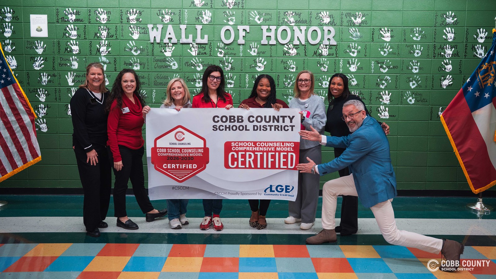 Cobb School Counselors Receive Comprehensive Model Certifications!