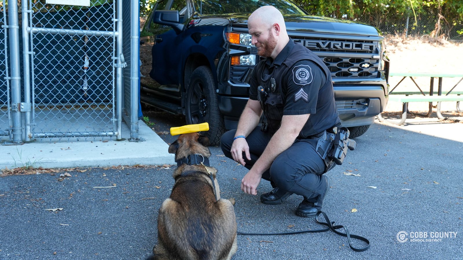 Sgt Alex Hicks and Axle