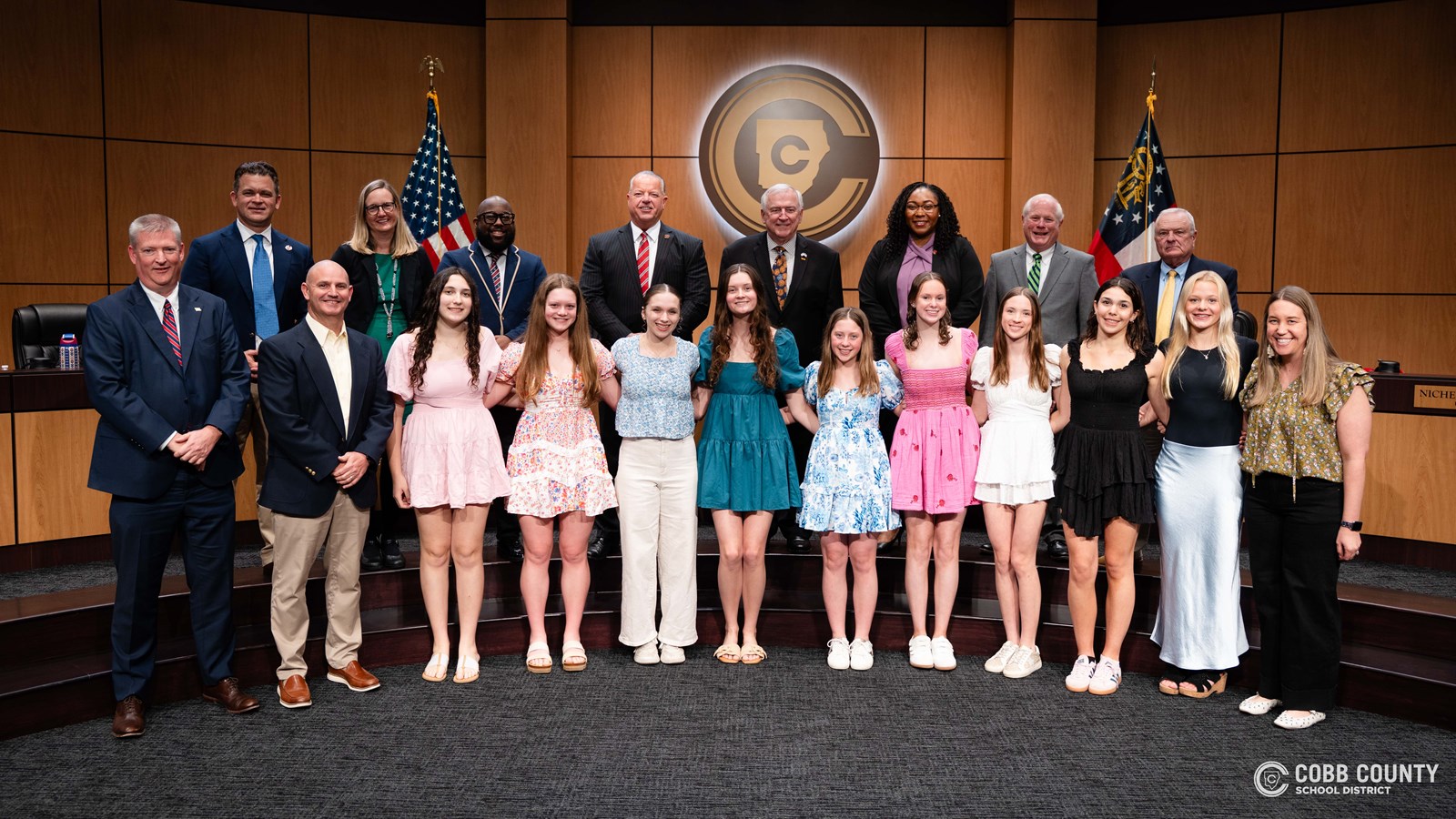 2025 – 2026 GHSA Class 5A Swim & Dive – Girls Overall State Champions – Lassiter High School