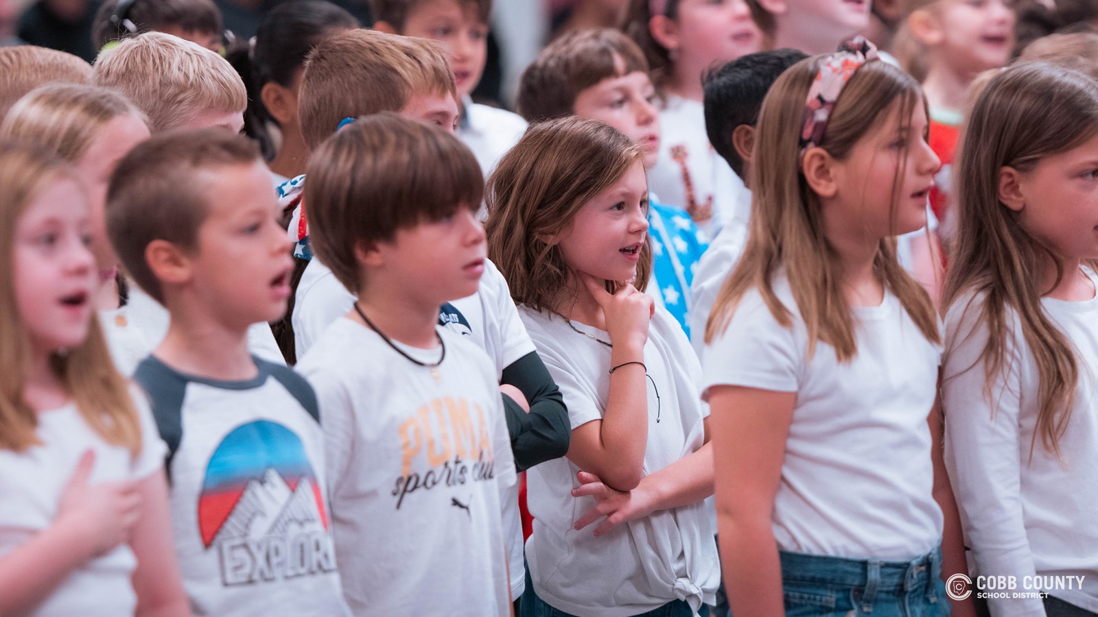 Rocky Mount students at Veterans Day celebration