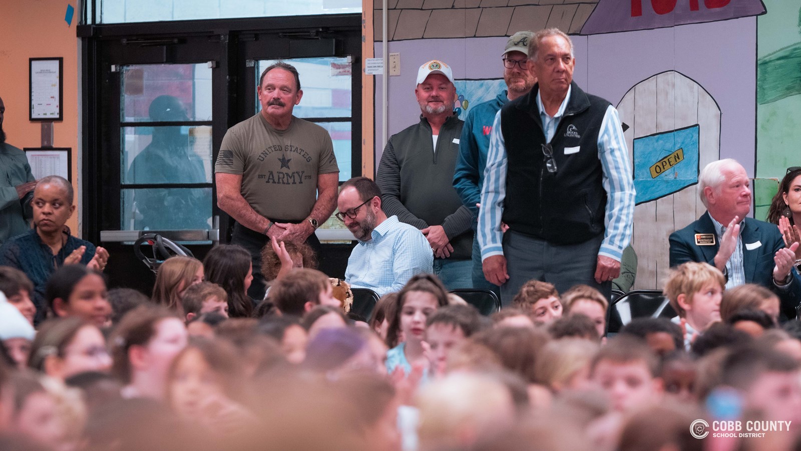 Rocky Mount veterans at ceremony