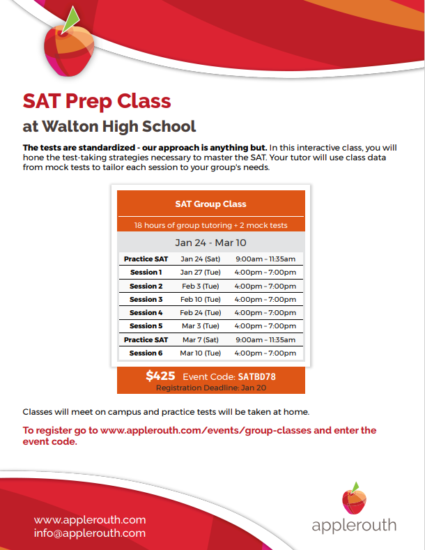 SAT Prep Class