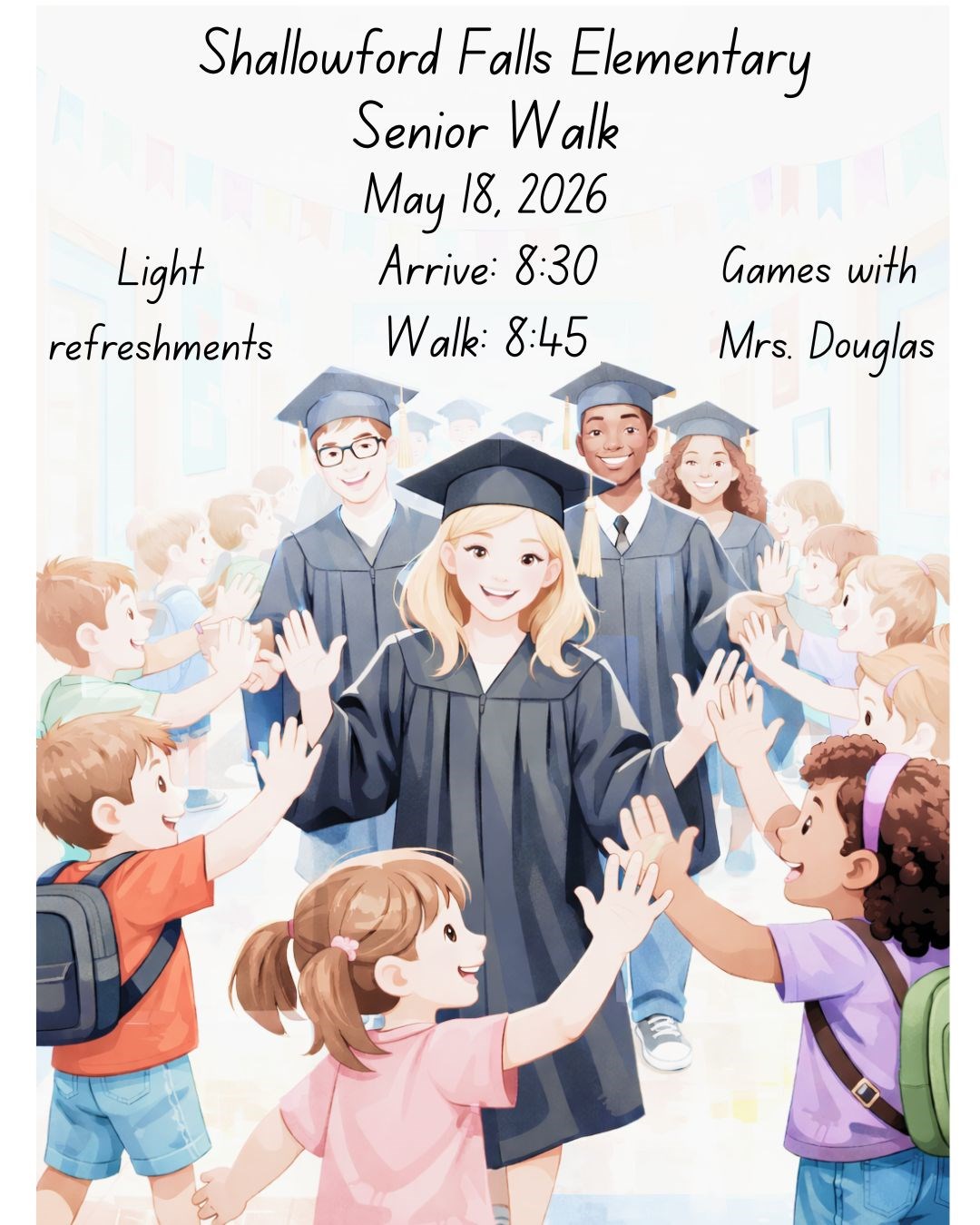 senior walk shallowford falls