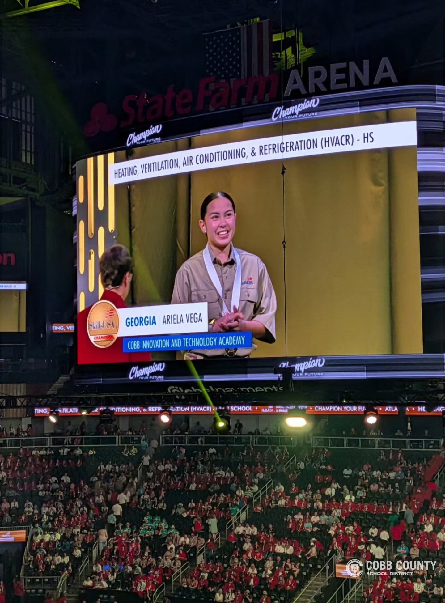 History Made, Again! CITA Student Becomes First Ever Female to Win National SkillsUSA HVAC Competition