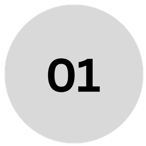 circle with number one