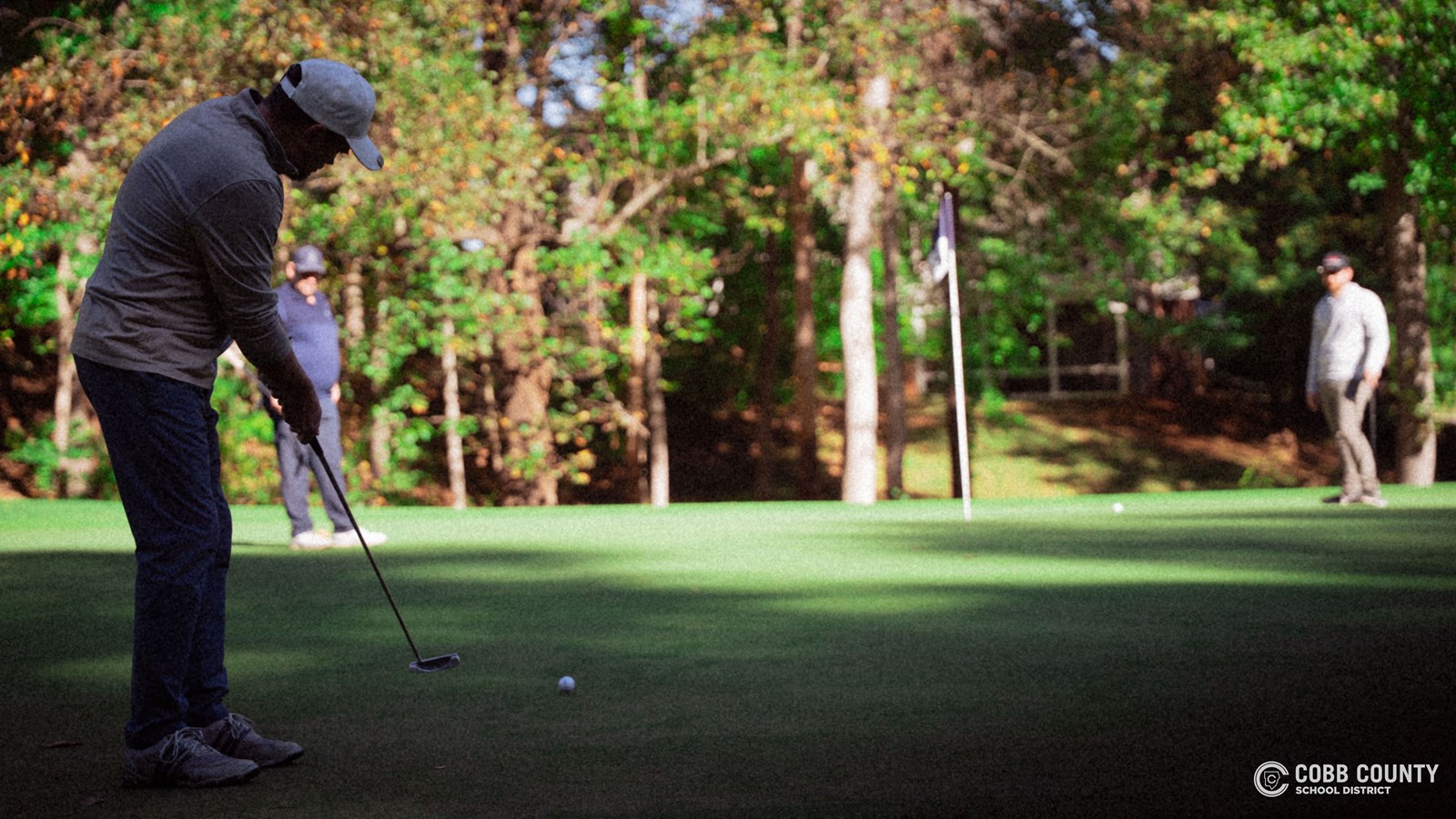 Sponsors enjoyed a round of golf