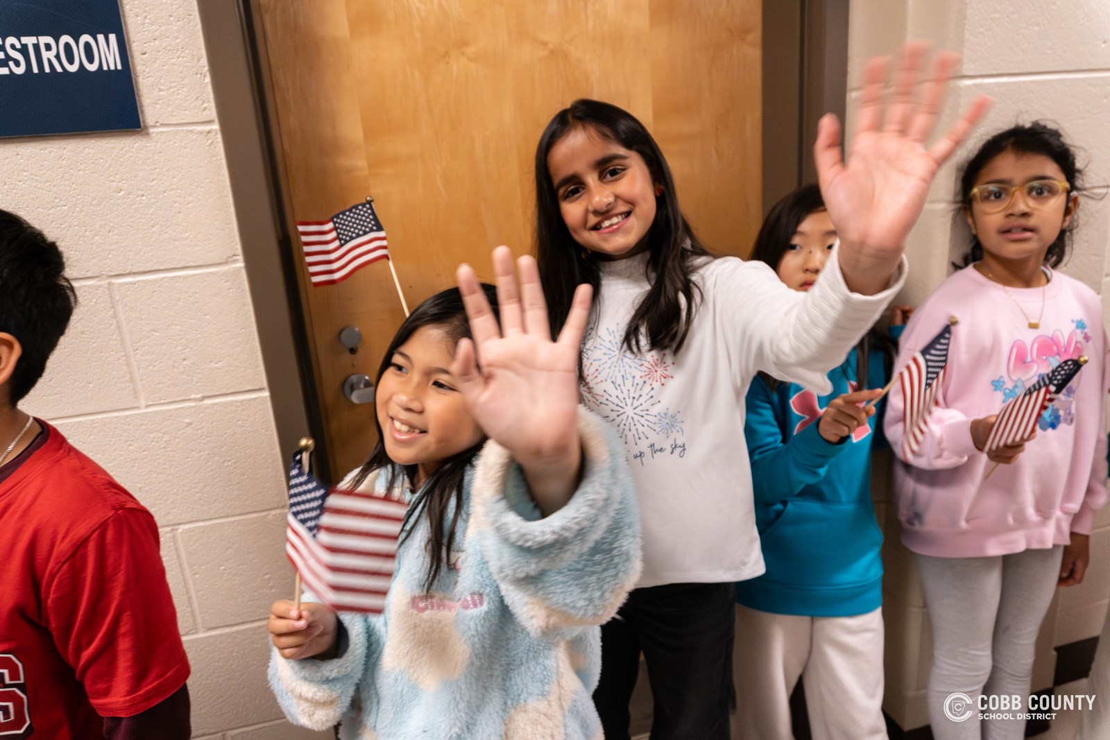 East Side Elementary students