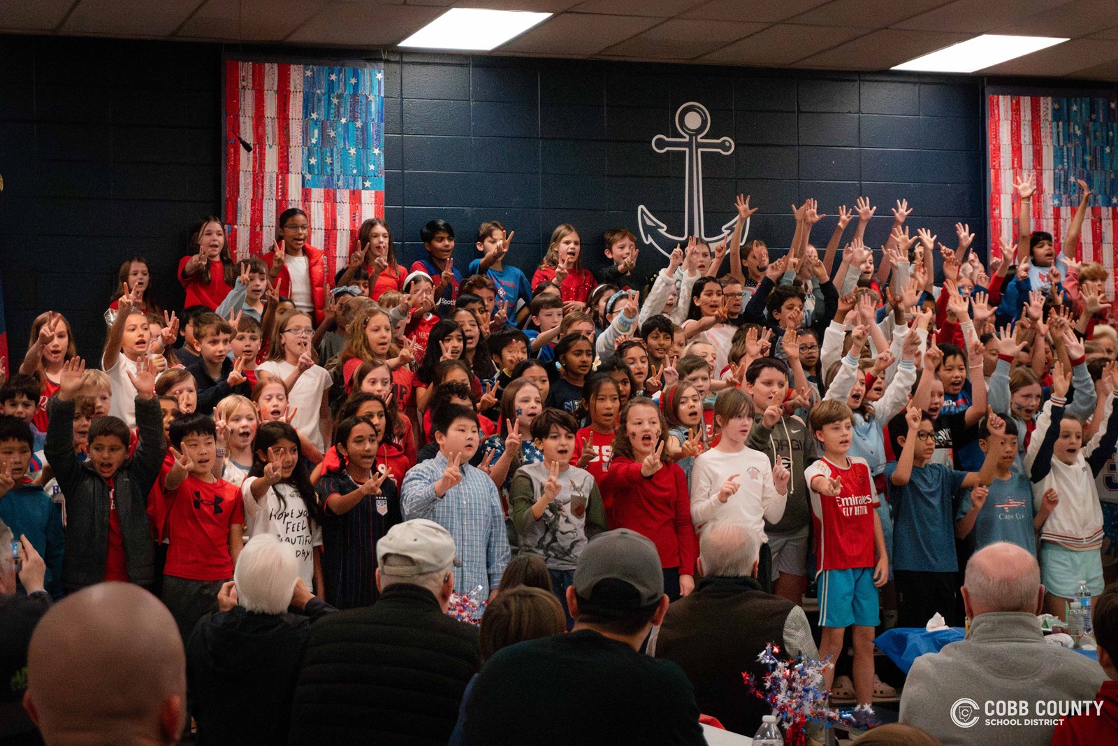 Veterans Day celebration at Mt. Bethel
