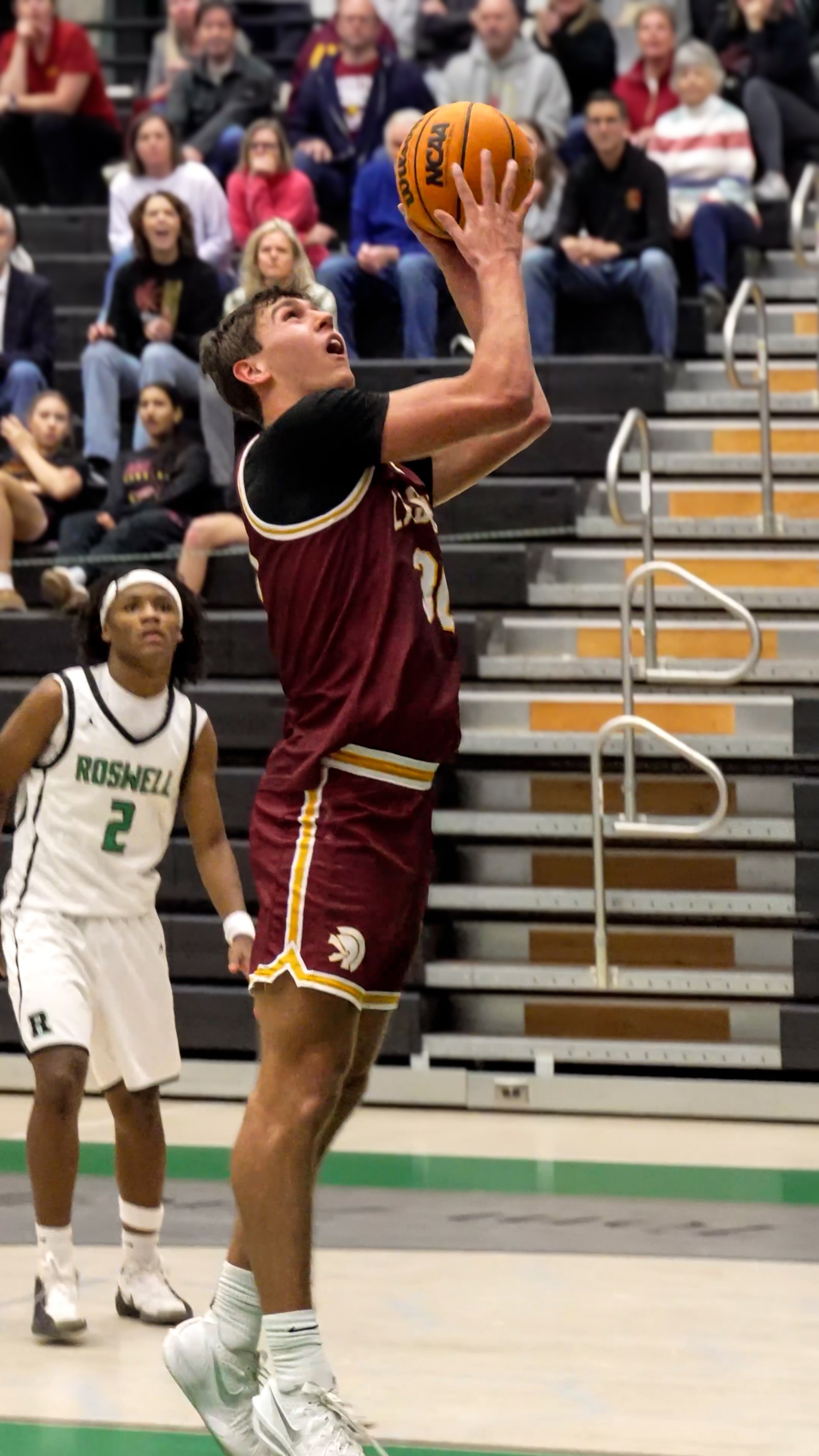 Lassiter's Will Griffis rises for the jam