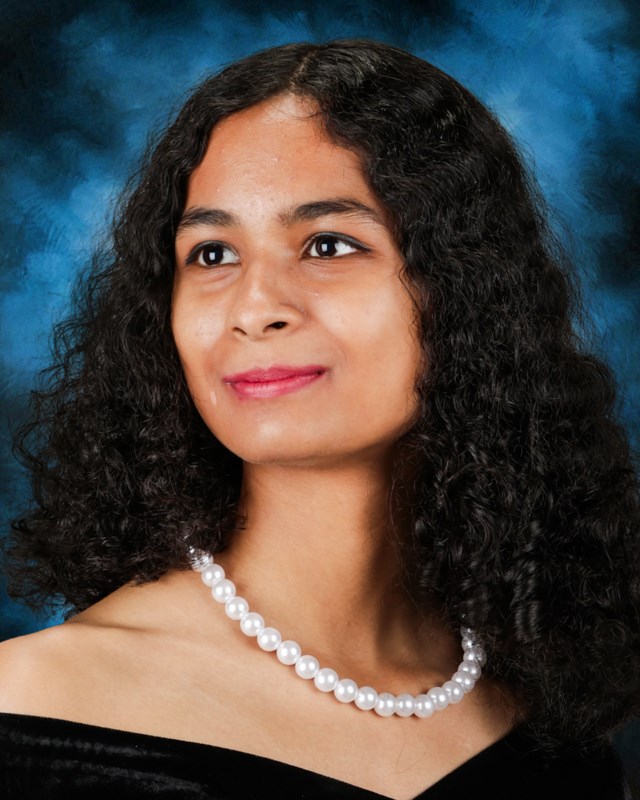 Wheeler Valedictorian Vidya Sinha