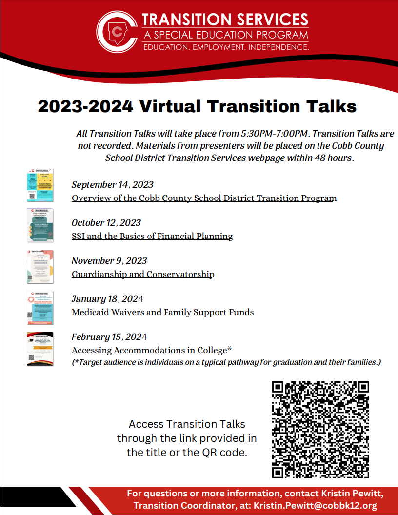 2023- 2024 Transition Talks