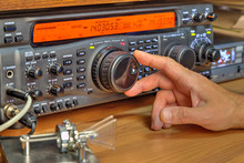 image of a ham radio