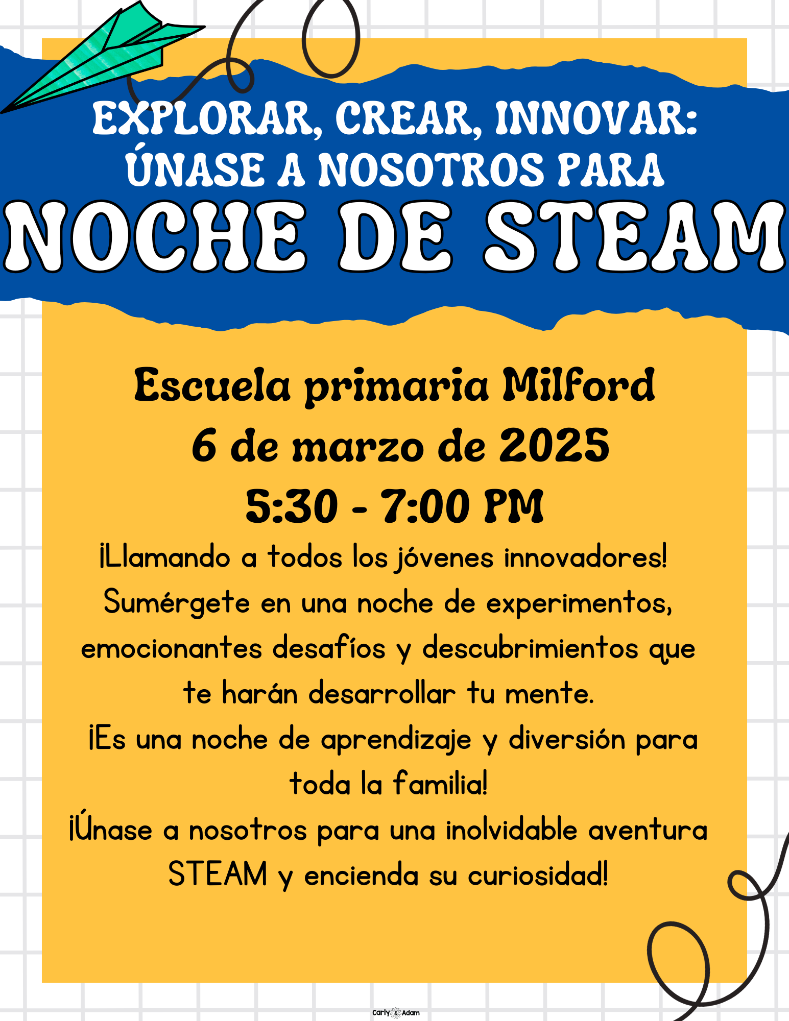 STEM Night Flyer Spanish.png
