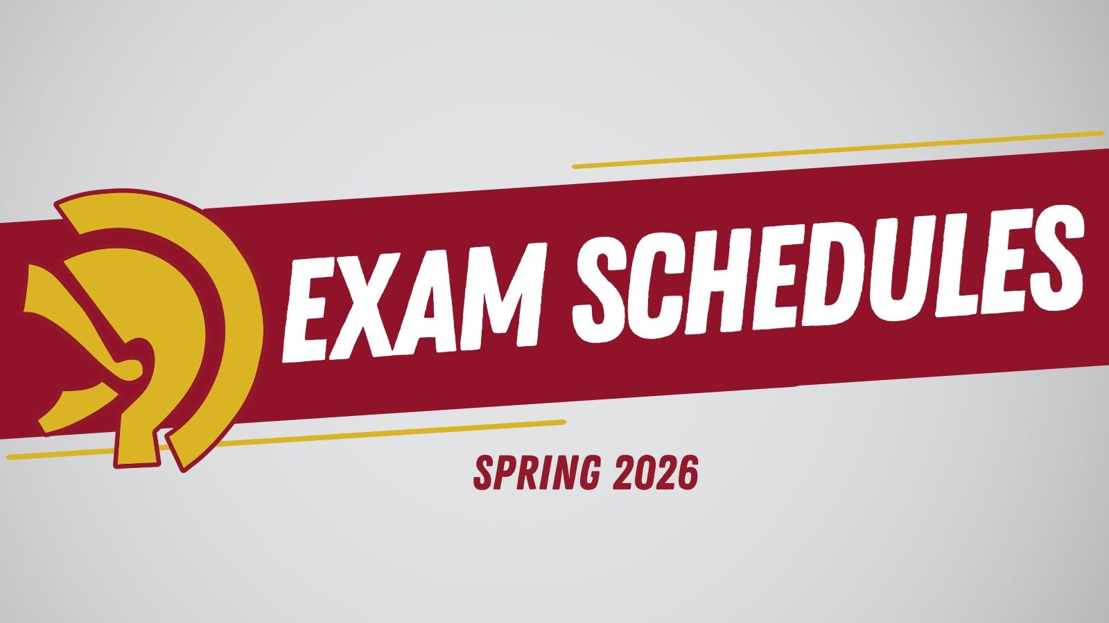 LHS Spring Exam Schedules 2026